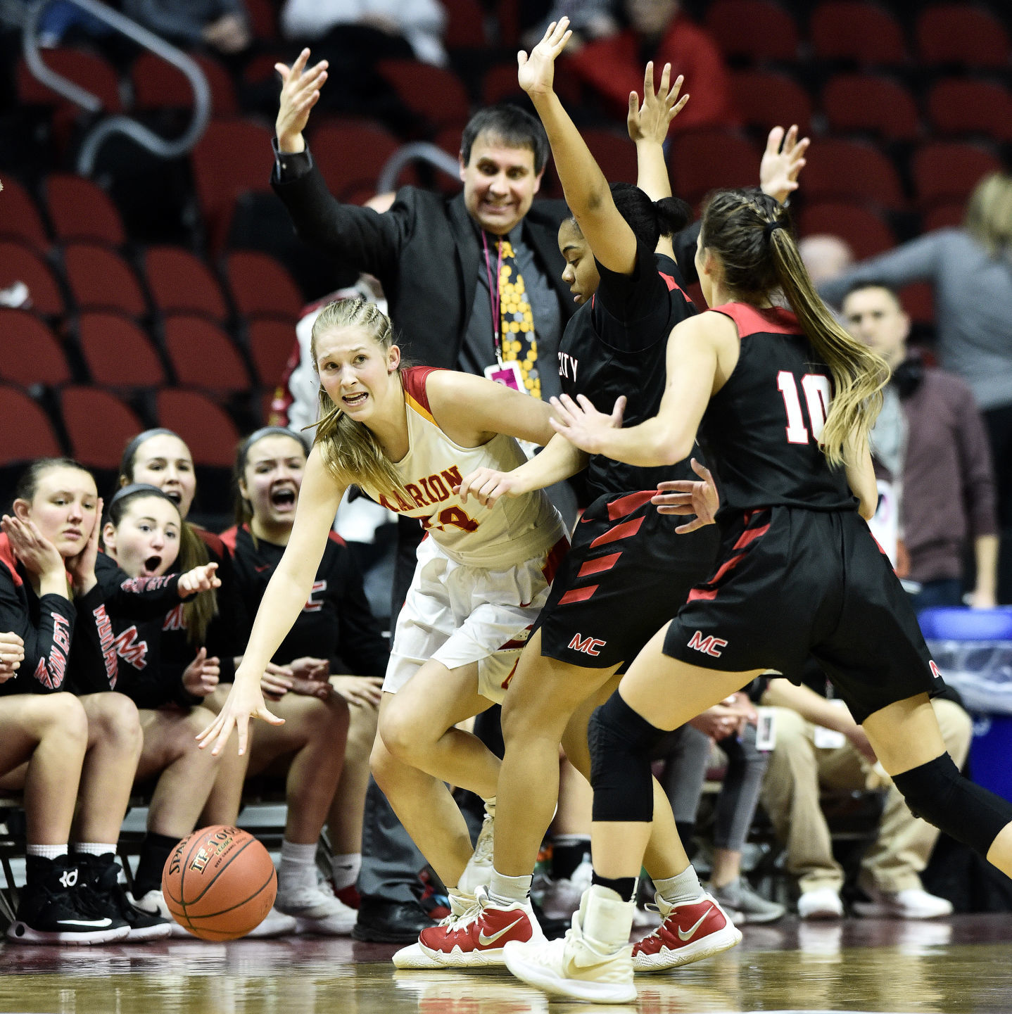 Mason City vs Marion girls state basketball